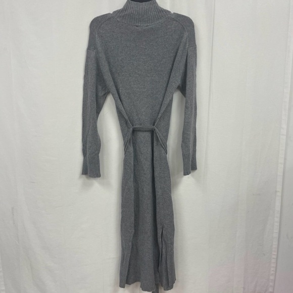 Rails Mila Mock Neck Sweater Dress. Heather Grey. L - Picture 5 of 5